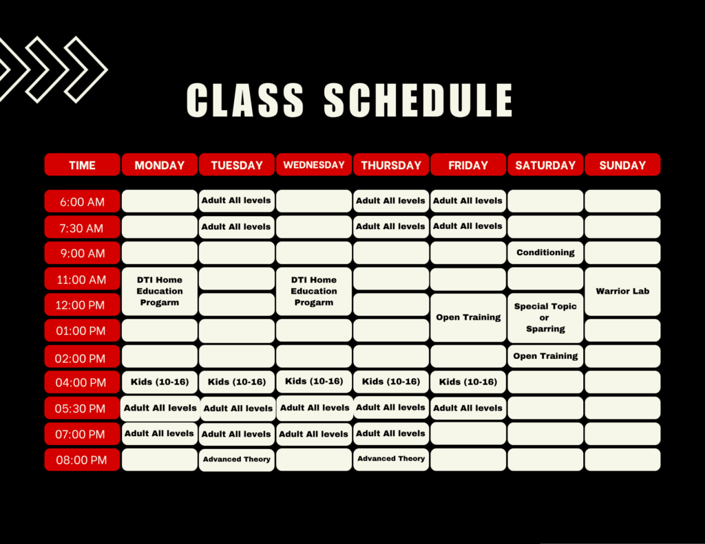 class schedule (1)