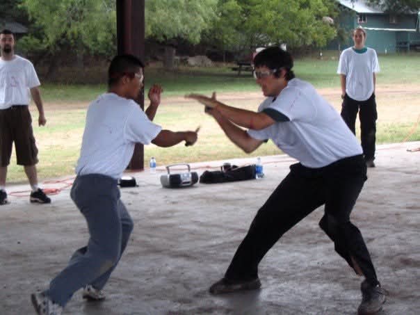 david sparring